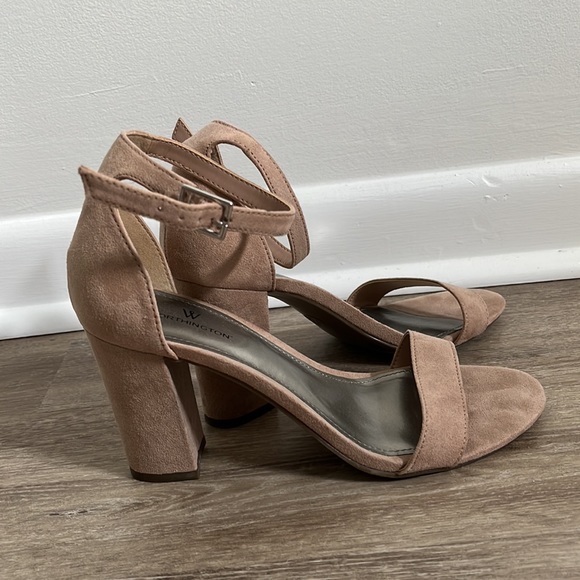 Mauve, Block heeled sandal - Picture 1 of 4